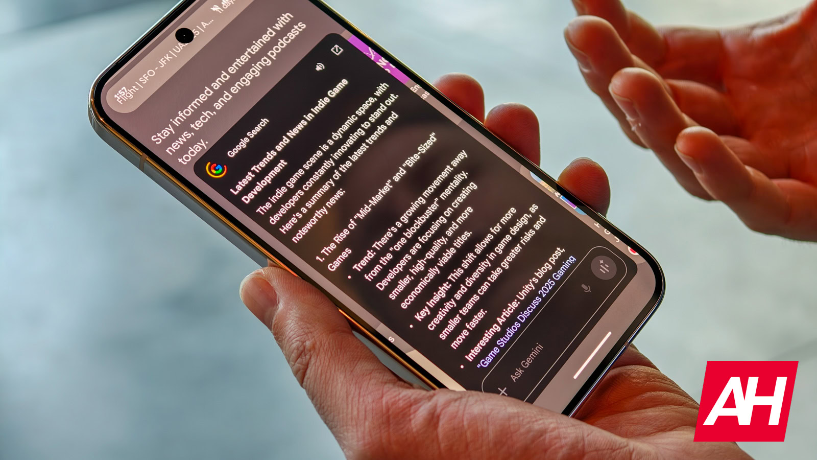 De contextuele suggesties van Google Pixel 10 kunnen op elke Android-computer terechtkomen