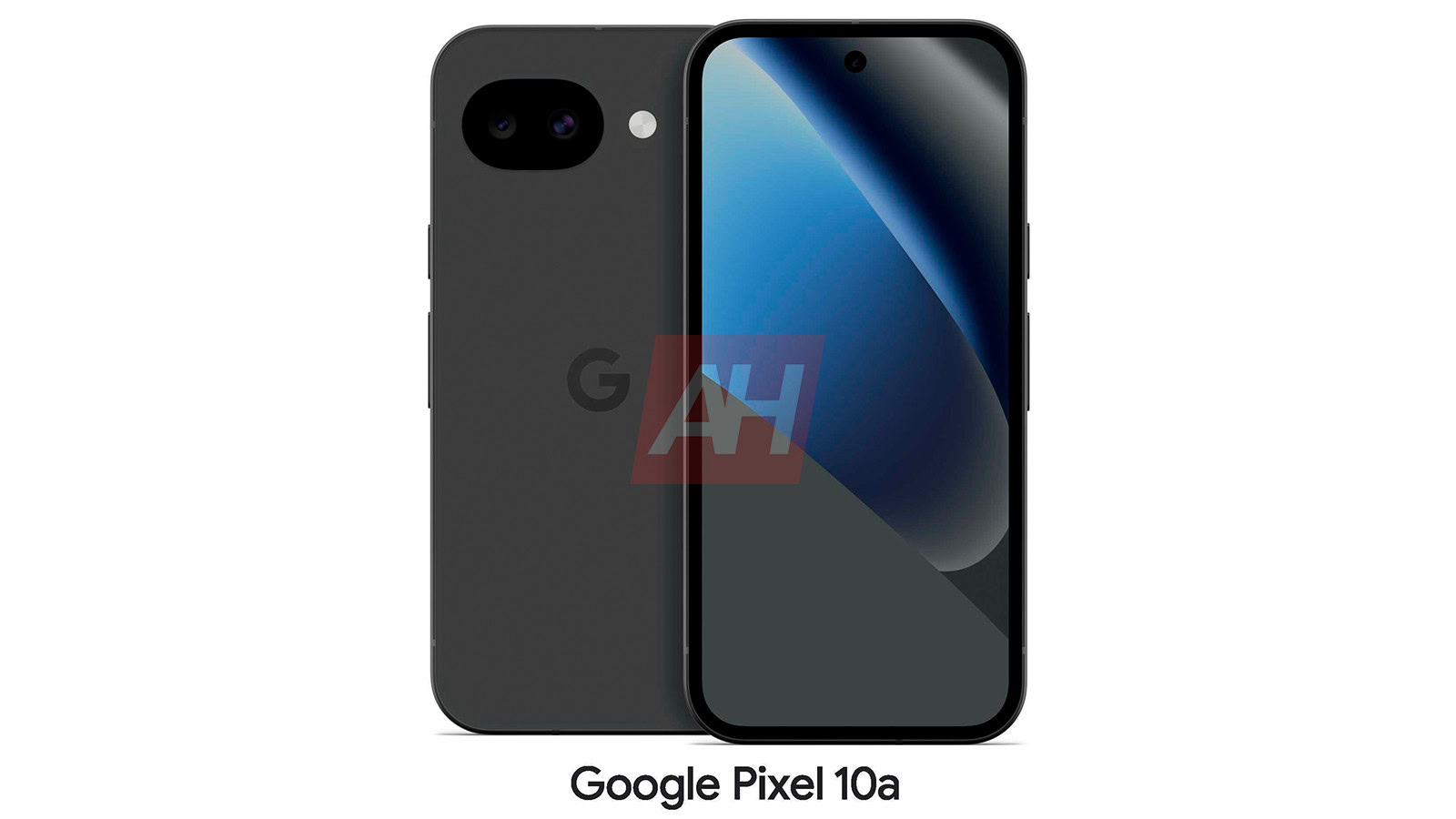 Officiële render van Google Pixel 10a