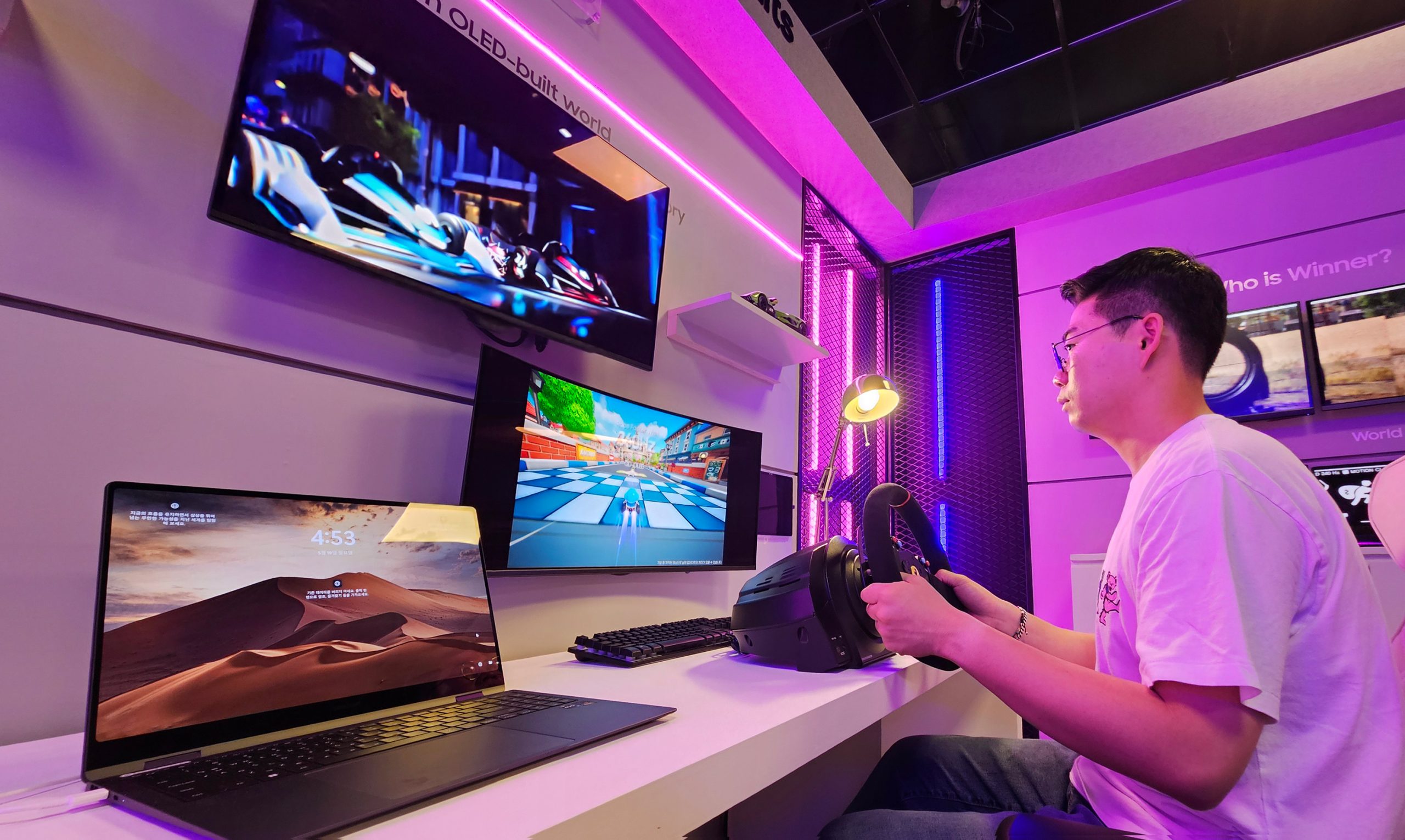 Samsung Display onthult nieuwe OLED-technologie voor robots en wearables op CES 2026