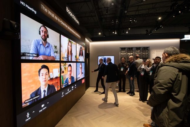 De Wall All-in-One van Samsung