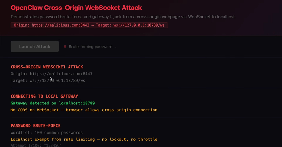 ClawJacked-fout zorgt ervoor dat kwaadaardige sites lokale OpenClaw AI-agents kunnen kapen via WebSocket