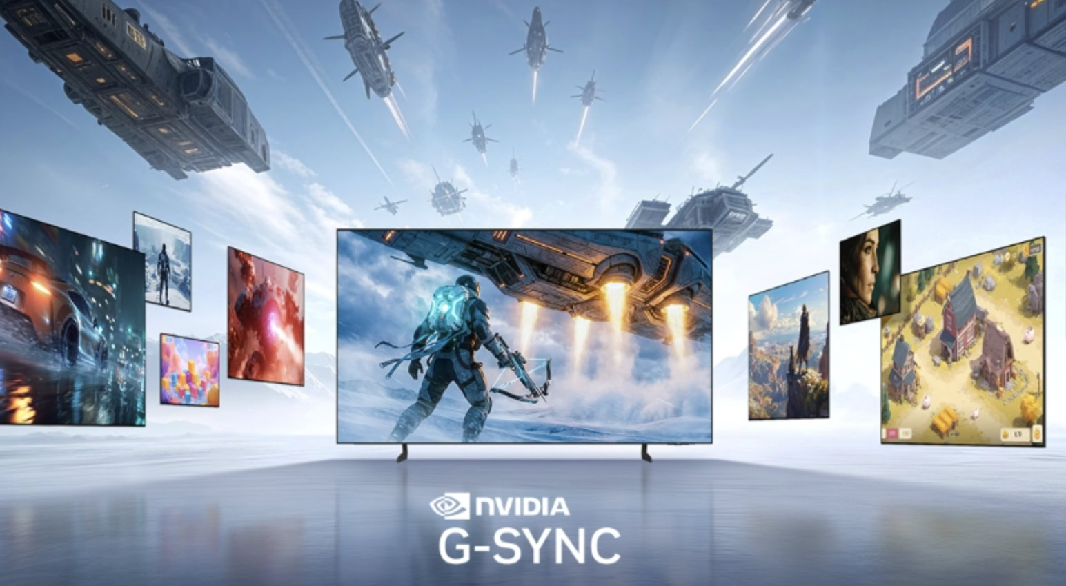 Samsung bevestigt G-Sync-ondersteuning voor zijn OLED-tv's en monitoren uit 2026