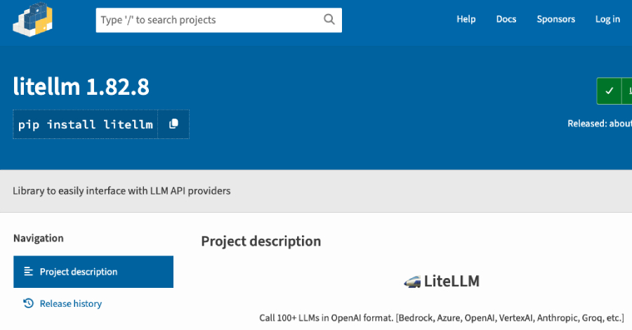 TeamPCP Backdoors LiteLLM versies 1.82.7–1.82.8 Waarschijnlijk via Trivy CI/CD-compromis