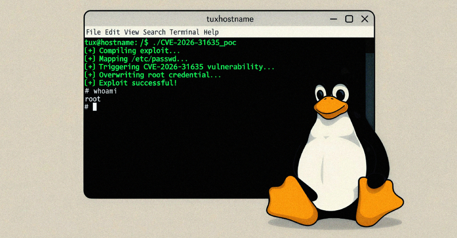 DirtyDecrypt PoC vrijgegeven voor Linux Kernel CVE-2026-31635 LPE-kwetsbaarheid