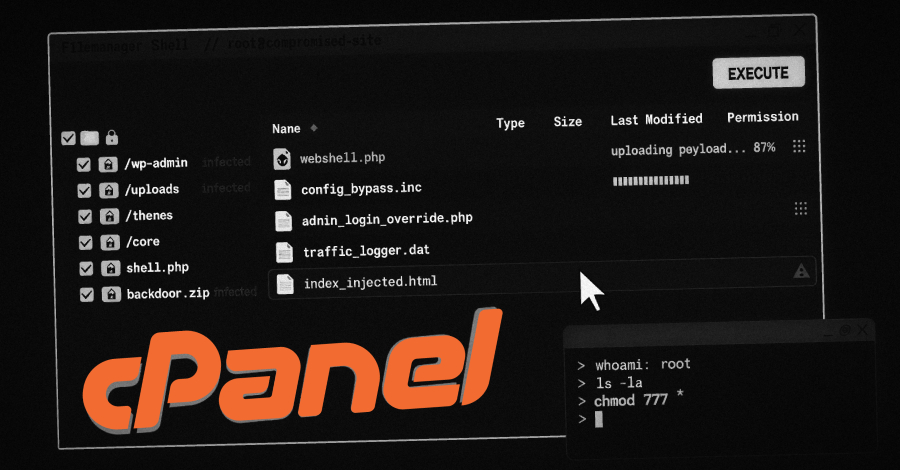 cPanel CVE-2026-41940 onder actieve exploitatie om Filemanager Backdoor te implementeren