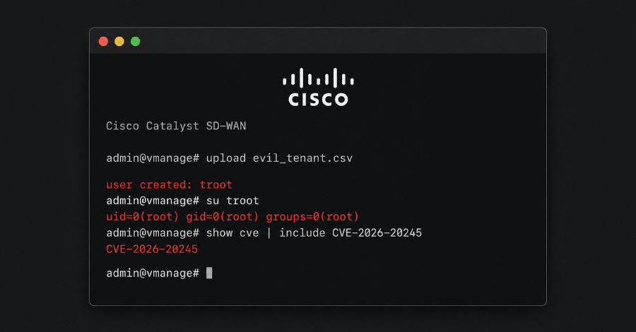 Cisco Catalyst SD-WAN Zero-Day CVE-2026-20245 benut om root-toegang te verkrijgen