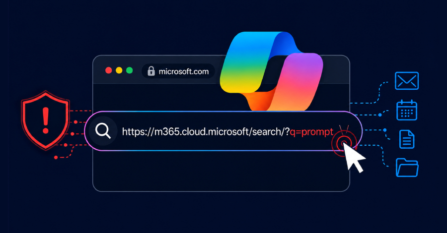Met één klik in de Microsoft 365 Copilot-fout konden aanvallers e-mails, bestanden en MFA-codes stelen