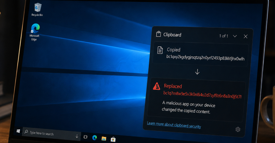 Microsoft beschrijft Malware-campagne voor Windows Clipper met behulp van USB LNK-worm en Tor-gebaseerde C2