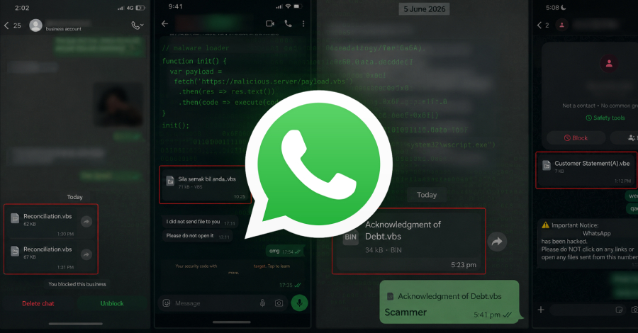 WhatsApp VBScript-campagne gebruikt valse documenten om ManageEngine RMM Tool te installeren
