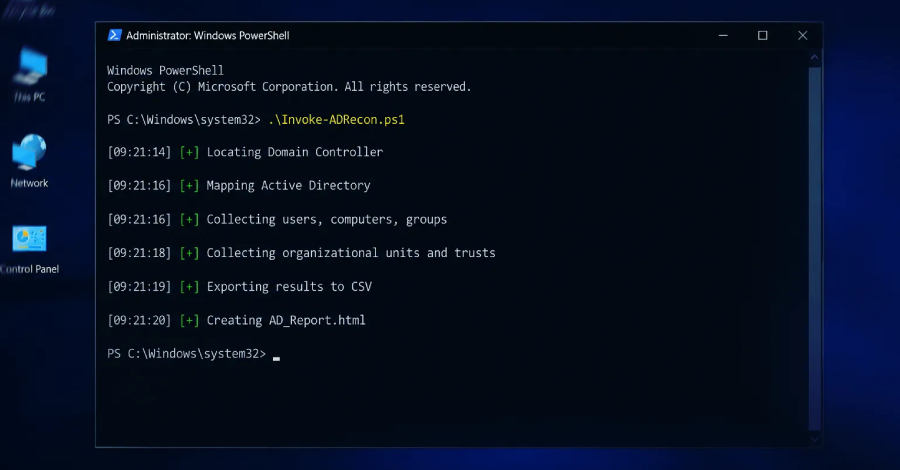 Aanvaller gebruikt vermoedelijk door AI gegenereerd PowerShell-script om Active Directory in kaart te brengen