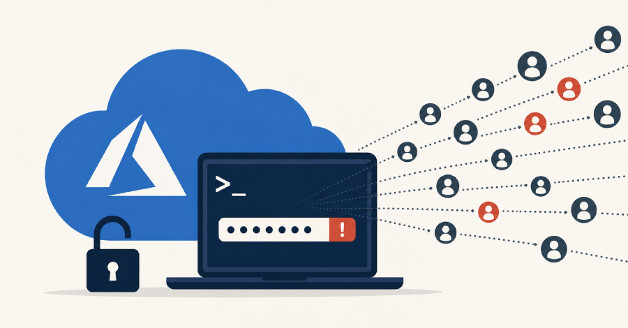 Azure CLI-wachtwoordspray treft ten minste 78 Microsoft-accounts in meer dan 81 miljoen pogingen
