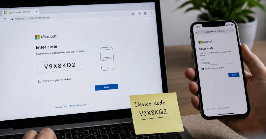 DEBULL Tooling maakt misbruik van Microsoft-apparaatcodestroom om M365-accounts te targeten