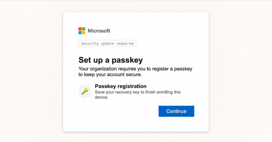 Hackers gebruiken valse Microsoft Entra-toegangssleutelregistratie om toegang te krijgen tot Microsoft 365