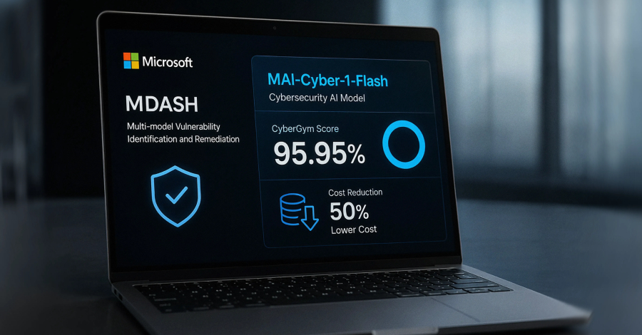 Microsoft zegt dat nieuw AI-model voor cyberbeveiliging ervoor zorgt dat MDASH 95,95% haalt tegen de helft van de kosten
