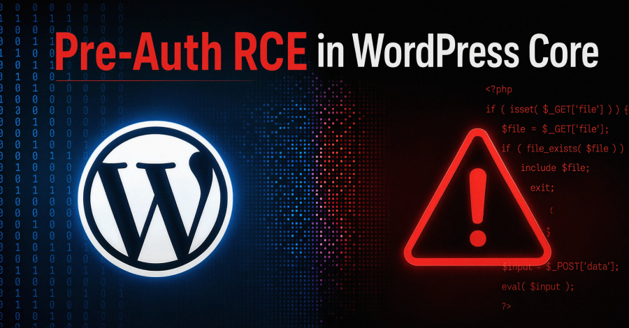 Nieuwe wp2shell WordPress-kernfout zorgt ervoor dat niet-geverifieerde aanvallers code kunnen uitvoeren