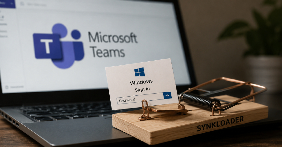 WordlistLoader levert Amatera via ClickFix, SynkLoader phisht Windows-wachtwoorden
