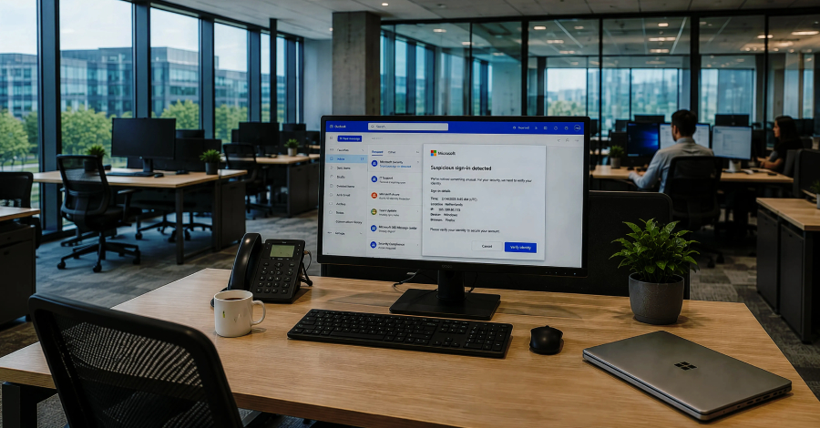 Microsoft 365 AitM Phishing kaapt accounts om salaris- en financiële e-mails te verzamelen