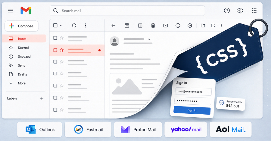 Nieuwe CSS-aanvallen kunnen de verdediging van webmail doorbreken en wachtwoorden en tokens stelen
