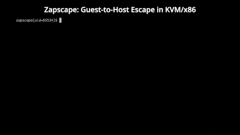 Nieuwe Zapscape KVM-fout kan bevoorrechte L1-gastcode laten ontsnappen naar Linux-hosts