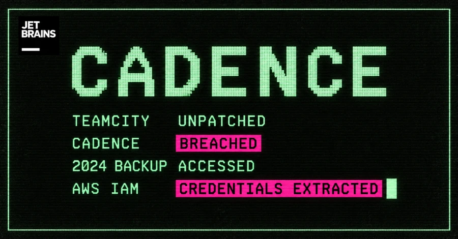 Aanvallers hebben de Cadence van JetBrains geschonden via het niet-gepatchte TeamCity en hebben AWS-referenties geëxtraheerd
