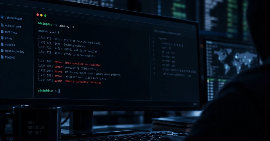 Kritieke ongebonden DNSSEC-validatorfout kan RCE via een kwaadaardige DNS-zone mogelijk maken