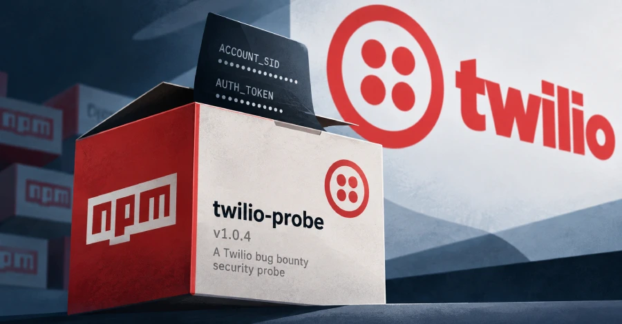 Kwaadaardig npm-pakket doet zich voor als Twilio Bug-Bounty Probe en kan inloggegevens exfiltreren