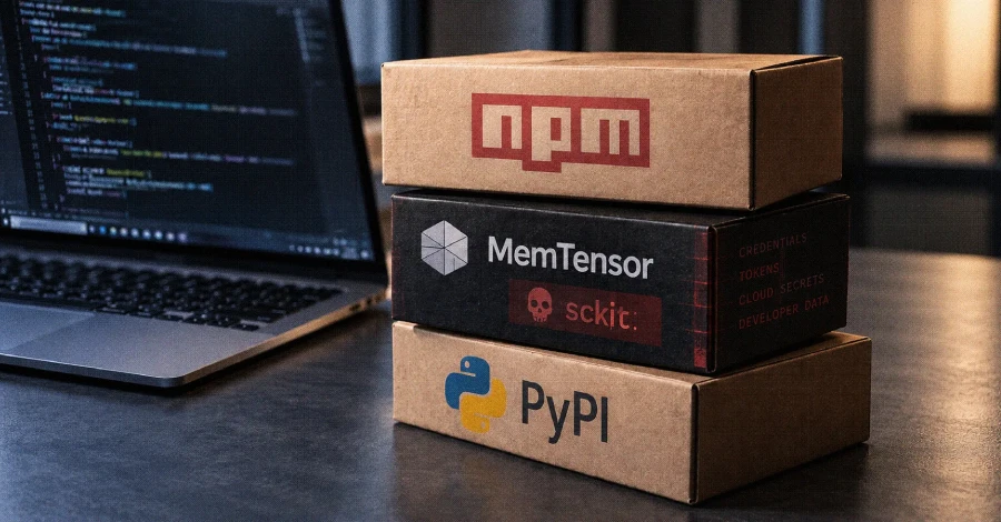 Gecompromitteerde MemTensor-pakketten leveren sckit Credential Stealer via npm en PyPI