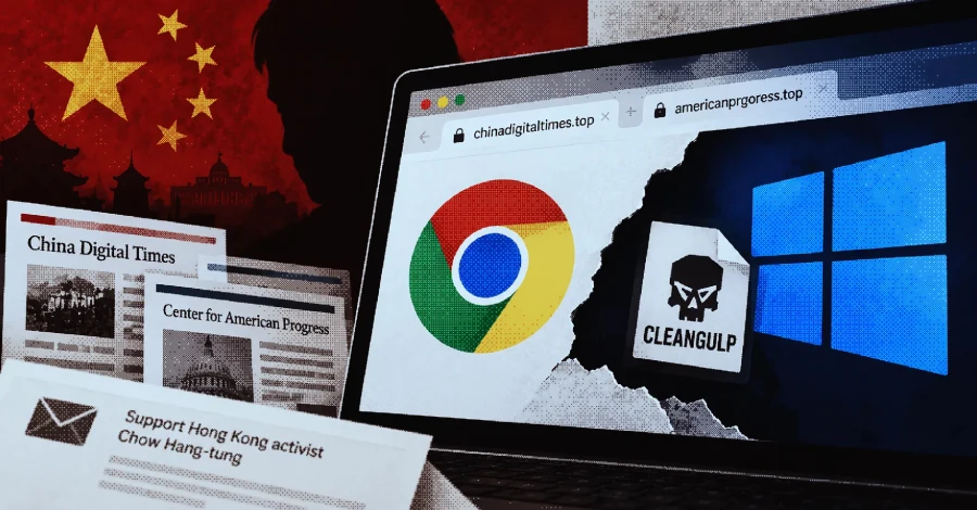Chinese hackers misbruiken de Zero-Day-keten van Chrome en Windows om CLEANGULP-malware te implementeren