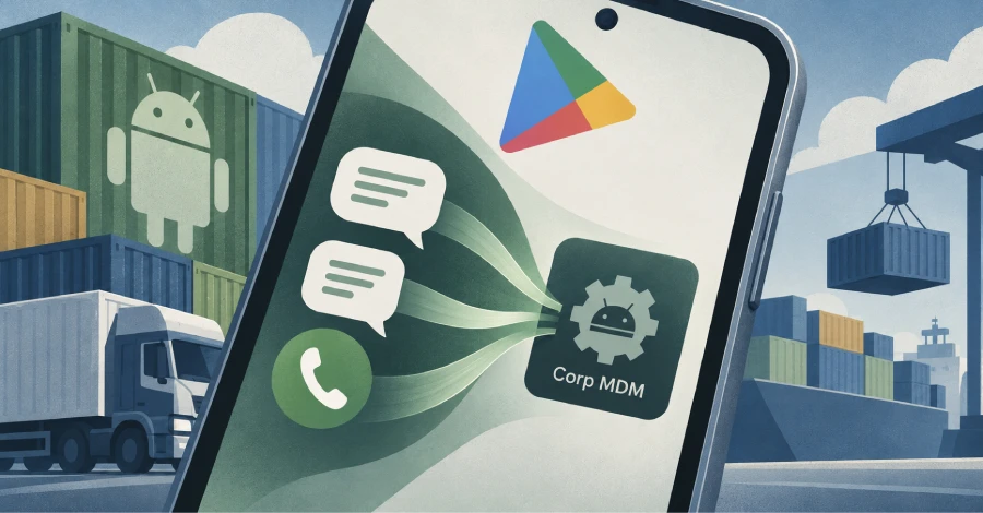 Corp MDM-spyware richt zich op logistieke bedrijven, steelt nieuwe sms-berichten en leidt oproepen om