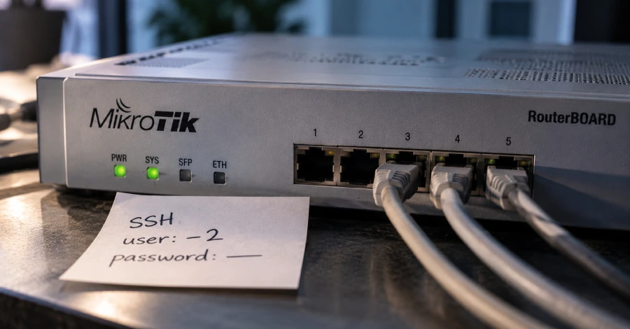 Met MikroTrick Chain kunnen aanvallers MikroTik-routers overnemen zonder wachtwoord of SSH-sleutel