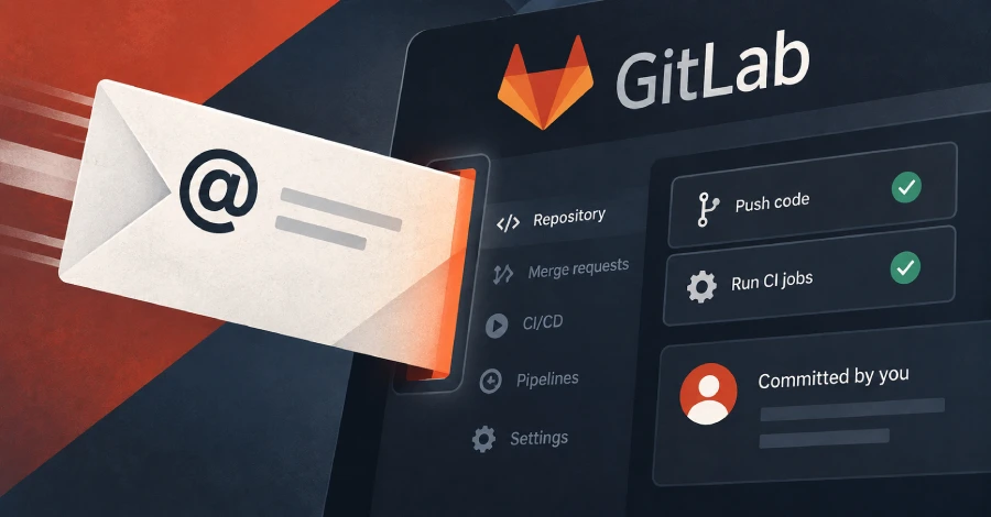 Met een gelekt e-mailadres voor GitLab-uitgave kan iedereen code pushen en CI-taken uitvoeren zoals jij