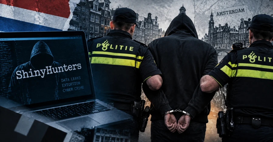 Nederlandse politie arresteert 24-jarige Amsterdamse man in onderzoek ShinyHunters
