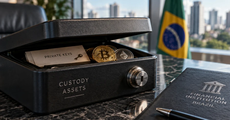 Slim Spider steelt crypto-bewaargeheimen van Braziliaanse financiële instelling
