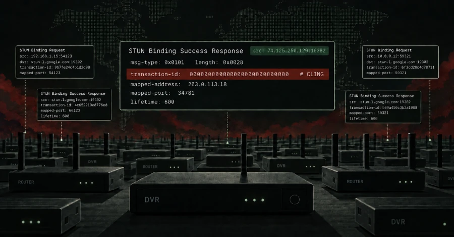 Realtek Jungle SDK-exploitpogingen leveren Cling Botnet op met STUN-gebaseerde C2